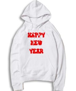 Happy New Year Red Hoodie