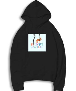 Happy New Year Tiger Xmas Hoodie