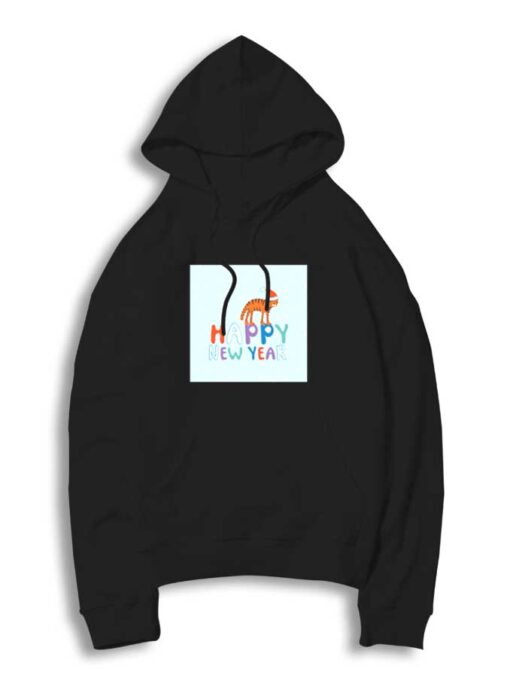 Happy New Year Tiger Xmas Hoodie