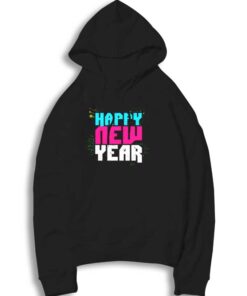 Happy New Year Vintage Firework Hoodie