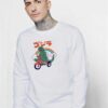 Kaiju Cycle Rainbow Cute Sweatshirt