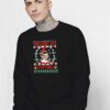 Merry Christmas Snitches Get Stitches Elf Sweatshirt