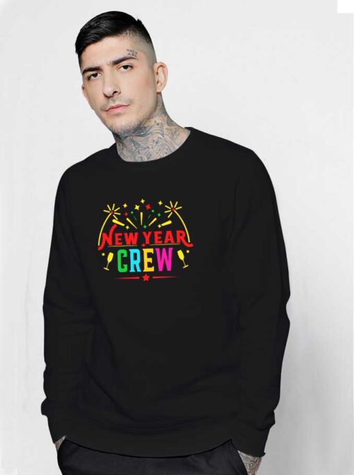 New Year Crew Firework Sweatshirt