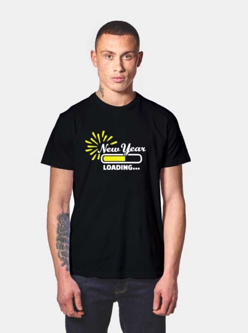 New Year Loading Bar T Shirt