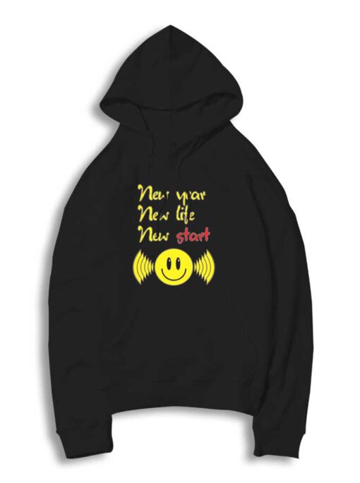 New Year Resolution New Life New Start Hoodie