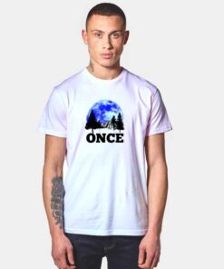 Once In a Blue Moon Night T Shirt