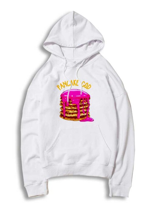 Pancake God Pink Syrup Hoodie