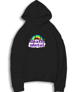 Rainbow Cute Death Metal Hoodie