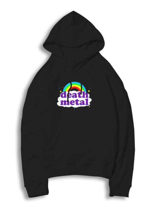 Rainbow Cute Death Metal Hoodie