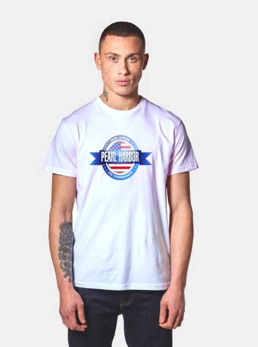 Rememeber Pearl Harbor America Logo T Shirt