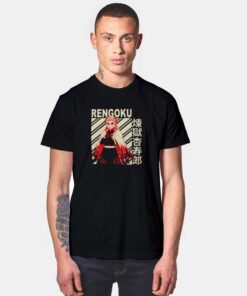 Rengoku Kyojuro Demon Slayer Poster T Shirt