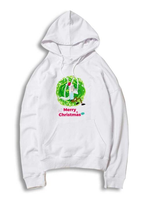 Rick Teleport Merry Christmas Hoodie