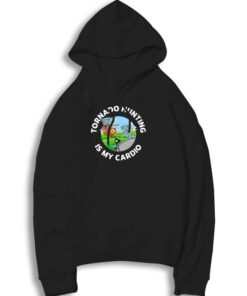 Sloth Tornado Hunting Cardio Hoodie