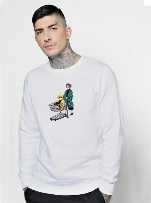 Tanjiro And Zenitsu Cart Sweatshirt