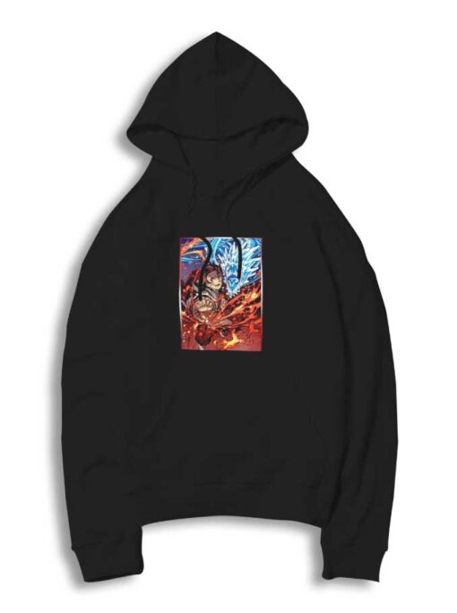 Tanjiro Demon Slayer Dual Breath Hoodie