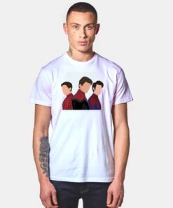 The Trio Peter Parkers Spiderman T Shirt