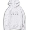 Un Deux Trois White Cat Hoodie