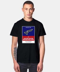 United States Grand Prix Poster T Shirt