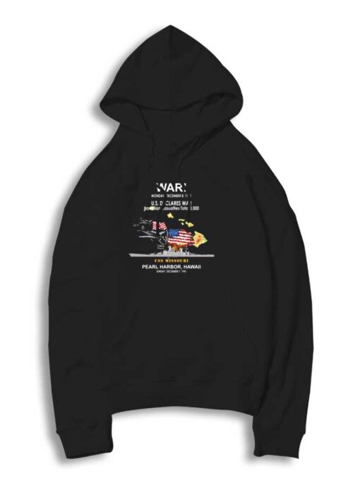 War Attack on Pearl Harbor Hoodie