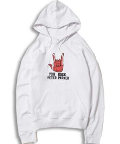 You Rock Peter Parker Metal Hoodie