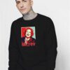 Betty White Retro Style Sweatshirt