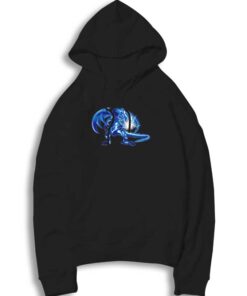 Burst Stream Blue Dragon Hoodie