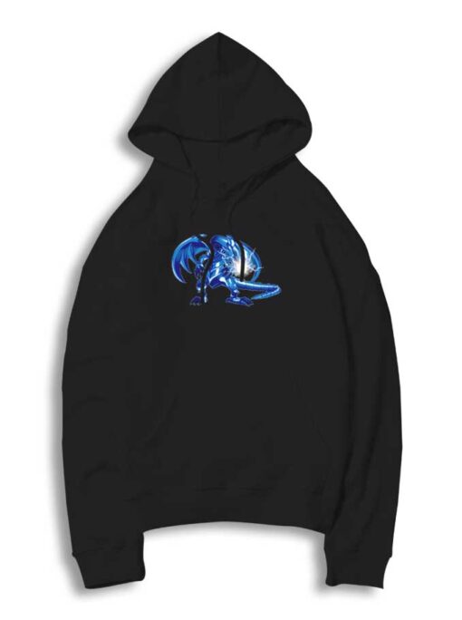 Burst Stream Blue Dragon Hoodie