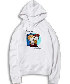 Cartoon Love Is Timeless Hoodie