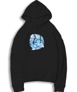 Chibi Blue Eyes Toon Dragon Hoodie