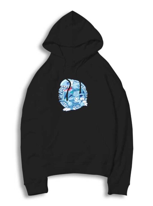 Chibi Blue Eyes Toon Dragon Hoodie