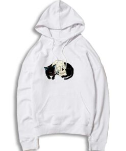 Creepy Neko Skull Cat Hoodie