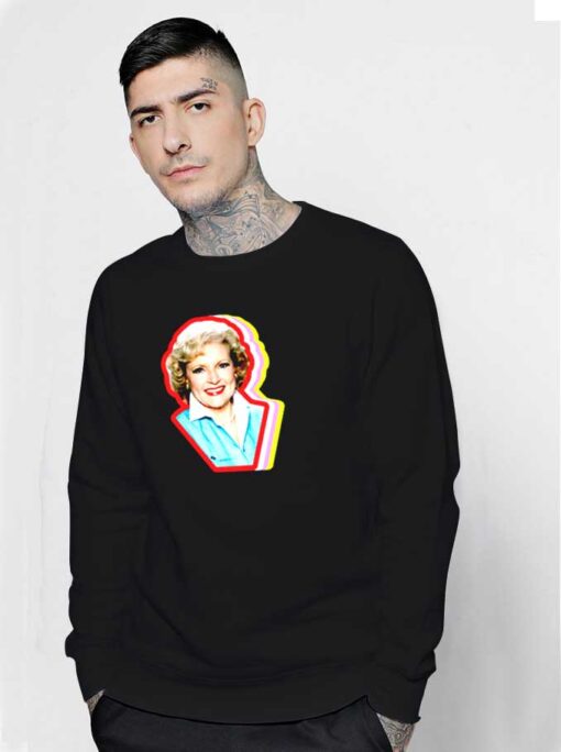 Everybody Loves Betty Colorful Sweatshirt