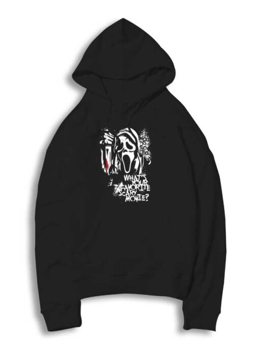 Favorite Scary Movie Scream Hoodie