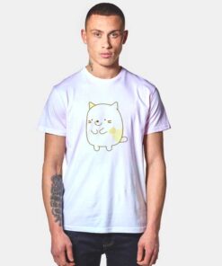 Fluffy Neko Shy Cat T Shirt