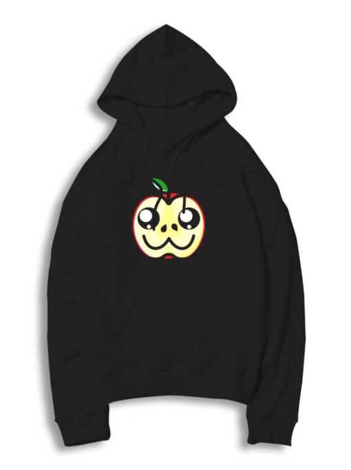 Funny Kawaii Apple Face Hoodie