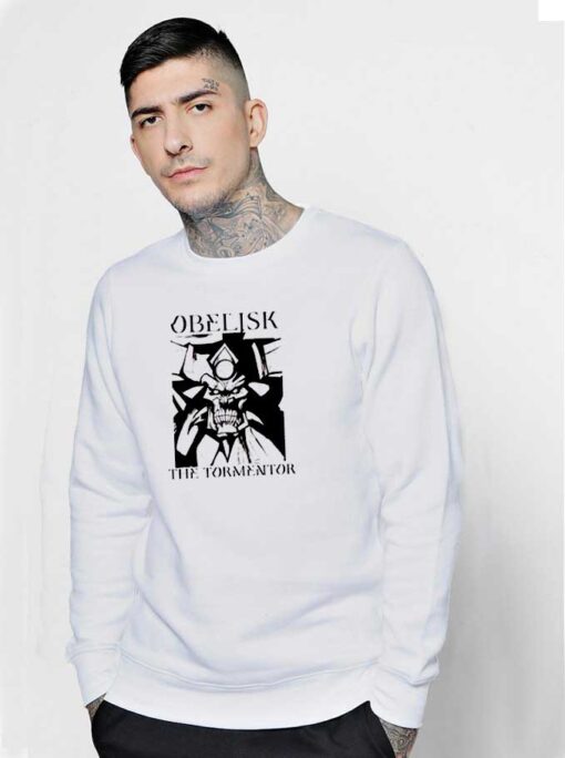 Gods Obelisk The Tormentor Face Sweatshirt