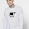 Hello Classic Machintos Computer Sweatshirt