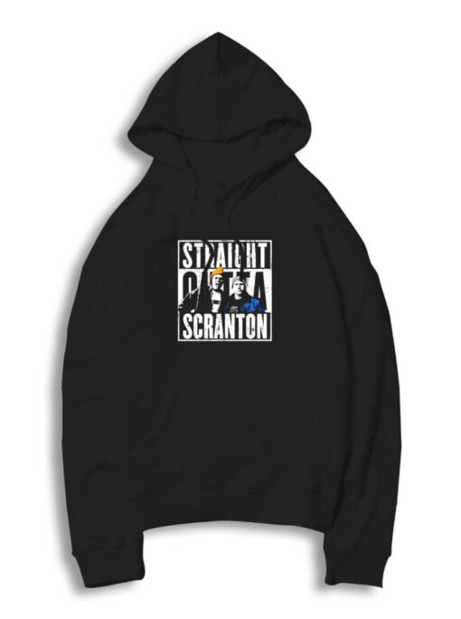 Straight Outta Scranton Logo Hoodie