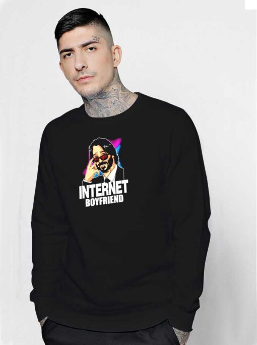 Internet Boyfriend Keanu Reeves Sweatshirt