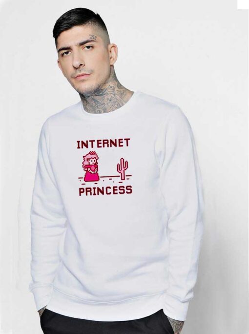 Internet Princess Peach Mario Sweatshirt