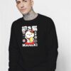 Japanese Maneki Neko Lucky Cat Sweatshirt