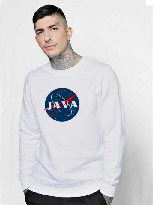 Java Internet Nasa Logo Sweatshirt