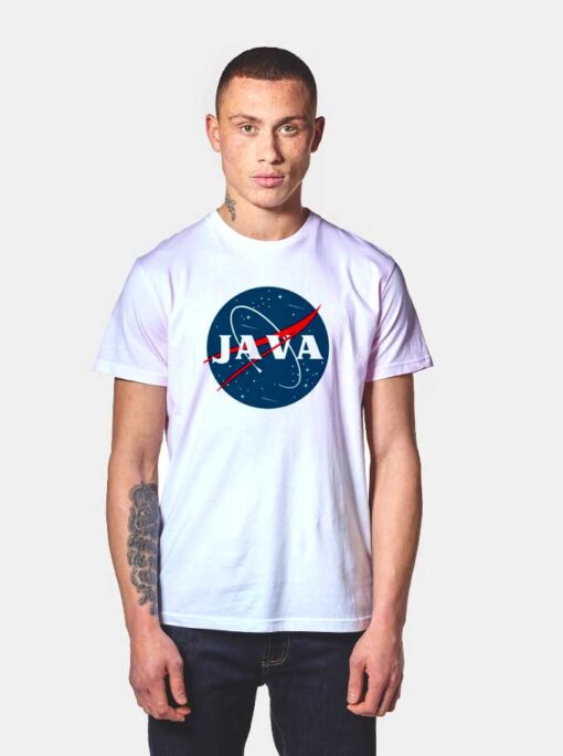 Java Internet Nasa Logo T Shirt