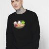 Kawaii Neko Ramen Cat Sweatshirt