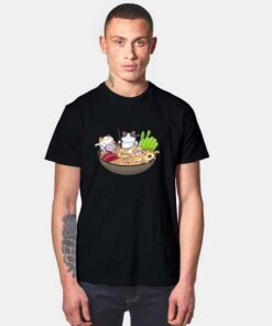 Kawaii Neko Ramen Cat T Shirt