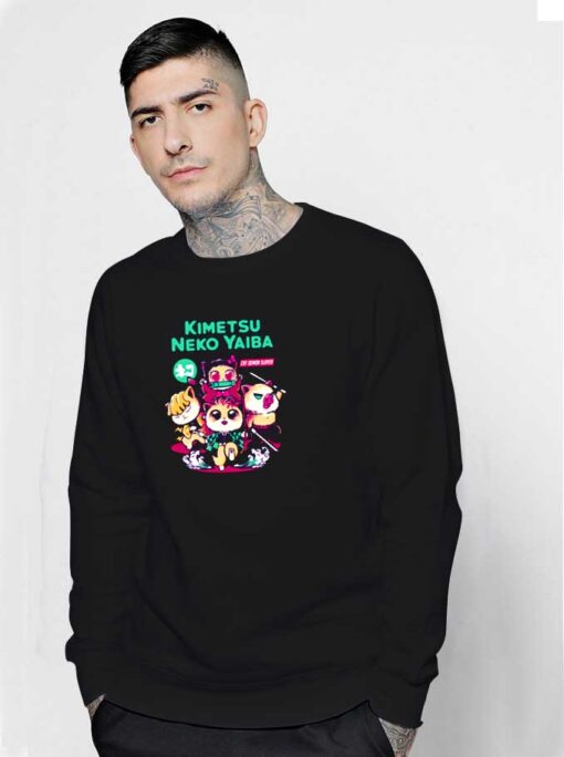 Kimetsu Neko Yaiba Anime Sweatshirt