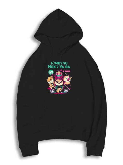 Kimetsu Neko Yaiba Anime Hoodie