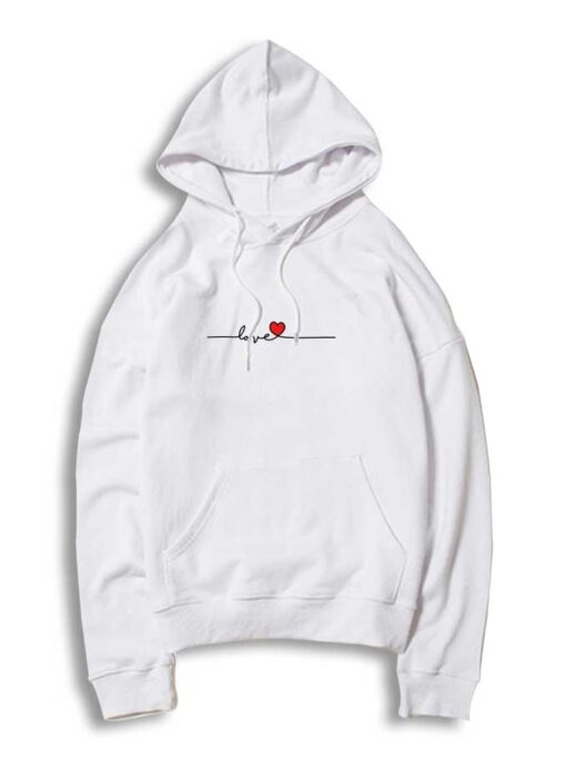 Love Heartbeat Logo Hoodie