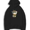 Lucky Cat Samurai Neko Hoodie