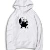 Martin Luther King Portrait Black And White Hoodie